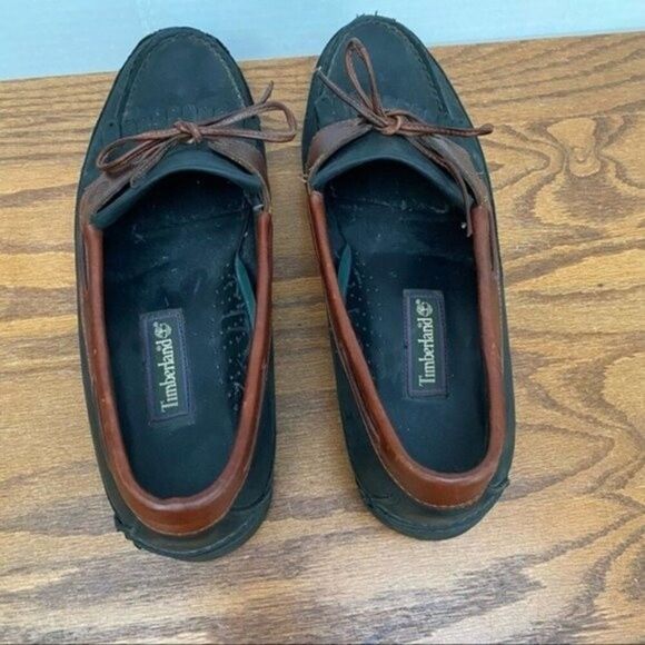 Vintage Timberland leather Loafers 10 vibram sole - Picture 5 of 8